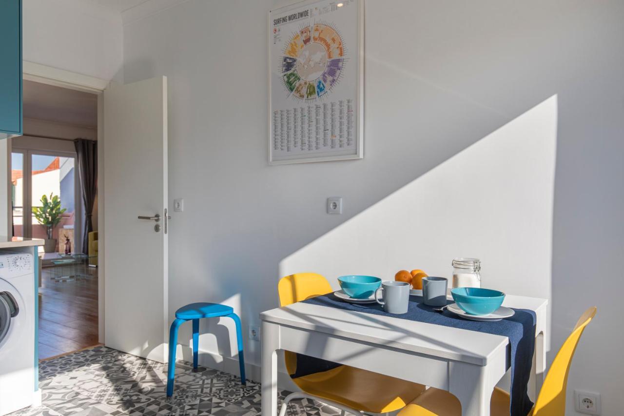 Lovelystay - Sunny 1Bdr Apartment W/Terrace Lisbon Exterior photo